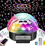 Disco Topu Usb Led Işıklı Bluetooth Hoparlör