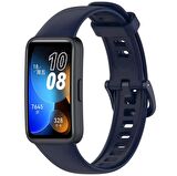 Huawei Band 8 Uyumlu Kordon Silikon Klasik Jel Kayış
