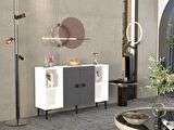 RUBY KONSOL BEYAZ ANTRASİT