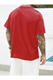 Unisex Dreamer Baskılı Oversize T-shirt