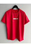 Unisex Brooklyn Baskılı Oversize Tshirt