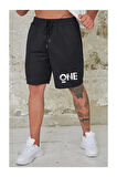TRENDY NOW Unisex One Baskılı Şort