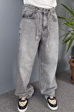 İp Kemerli Rahat Kesim Baggy Kot Pantolon