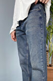 Lacivert  Regular Jean - Kot Pantolon Rahat Kesim