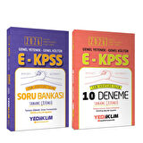 Yediiklim 2026 EKPSS Genel Yetenek Genel Kültür Tüm Adaylar İçin Soru Bankası ve Deneme Seti 2 Kitap