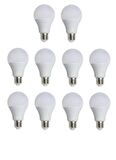 9 W E27 BEYAZ IŞIK LED AMPÜL 10 ADET 