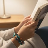 Doğal Taşlı Amazonit Bileklik