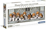Clementoni - 39435 - Panorama Yetişkin Yapboz - Beagles - 1000 Parça  Beagles