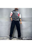 Yan Cep Detaylı Baggy Denim Pantolon