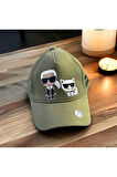 Karl Logo Detaylı Unisex Şapka