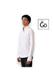 Slim Fit Likralı Gömlek