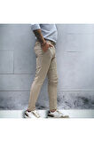 Slim Fit Likralı Kumaş Pantolon