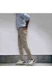 Slim Fit Likralı Kumaş Pantolon