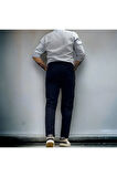 Slim Fit Likralı Kumaş Pantolon
