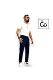 Relaxed Fit Erkek Pileli Jogger Pantolon