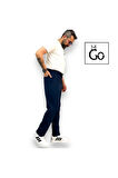 Relaxed Fit Erkek Pileli Jogger Pantolon