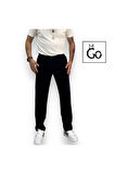 Relaxed Fit Erkek Pileli Jogger Pantolon