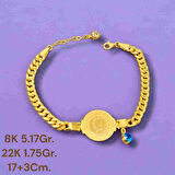 8AYAR 5.17GRAM ALTIN GURMET ÇEYREKLİ BİLEKLİK
