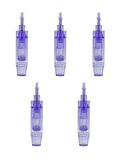 Dermapen İğnesi Dr. Pen Mavi Kapaklı 36 Pin x 5 Adet Set, Microblading İğnesi
