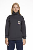 Kız Çocuk Scuba Sweatshirt 9-14 Yaş Lx164