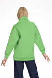Kız Çocuk Scuba Sweatshirt 9-14 Yaş Lx164