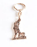 Metal Kemal Atatürk Figürlü Boyutlu Anahtarlık