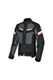 Motosiklet Montu 4 Mevsim Long Dayanıklı Oxford Kumaş Yumuşak Astarlı Motor Mont Man Black