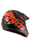Motosiklet Ce Onaylı Kask Içi Yıkanılabilir Kask Forza Orange