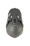 Motosiklet Ce Onaylı Kask Içi Yıkanılabilir Cross Kask Motox Forza Mat Orange