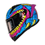 Motosiklet Kaskı Ece 22.R06 Sertifikalı Double Vizör Full Face Kask Gongju