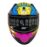 Motosiklet Kaskı Ece 22.R06 Sertifikalı Double Vizör Full Face Kask Gongju