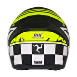 Motosiklet Kask Ece 22.R06 Güneş Vizörlü Full Face Motor Kaskı Vigor Yeni