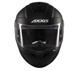 Motosiklet Draken S Solid Mat Siyah V.2 Motor Kaskı Çift Vizörlü