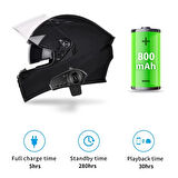 Motosiklet İntercom Motor Kurye Kask Kulaklık Bluetooth 5.0
