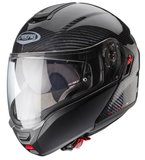 Motosiklet Kaskı Levo X Carbon Güneş Vizörlü Çene Açılır Motorcu Kask