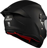 Motosiklet Kask Full Face ECE 22.06R Fenix Solid A1 Matt Black Motor Kaskı