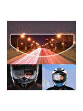 Motosiklet Kask Vizör Buğu Önleyici Pinlock Üniversal Dayanıklı Nano Kaplama Yapışkan Anti Fog