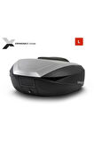 Motosiklet Arka Çanta SH-59X litre Üç Kademeli Kapaklı Genişleyebilir Model Motor Arka Topcase 59lt
