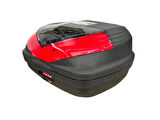 Motosiklet Basic 50 lt Arka Çanta Motor Tur Çantası 50 Litre Hacim Siyah