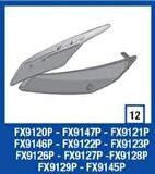 Shark Evolıne Çene Kenar Kapak Syh Fx9122P