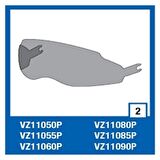 Shark Vısıon R Renkli Güneş Cam Krom Vz11085P