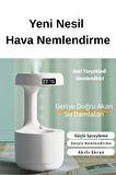 Wearfitpro Yeni Nesil 600 ML Led Ekran Göstergeli Anti Yer Çekimli Su Damlası Ultrasonik Hava Nemlendirici