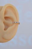Sıkıştırmalı Kıkırdak Küpesi Taşlı Model Earcuff