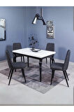Antik Açılır Yemek Masası 80x120