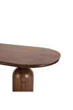 İmperial İtalyan Still Oval Ahşap Yemek Masası 80x180