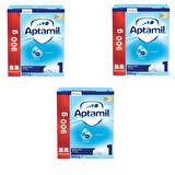 Aptamil 1 Prebiyotik Devam Sütü 3 x 900 gr
