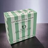 Aphrodew Çay Ağacı Yağlı Vegan Doğal Sabun - Akne ve Aktif Sivilceli Ciltler İçin Makyaj Yüz Temizleyici Arındırıcı - 100 gr