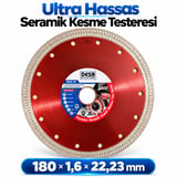 4 Adet Ultra Hassas Seramik Kesme Taşlama 180 mm Granit Fayans Mermer Cam Elmas Kesme Testeresi