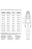 Cossy By Aqua 24031 Yeni Yıl Temalı Uzun Kol Kırmızı Pijama Takımı