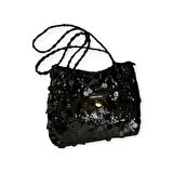 ( POLYESTER ) PAYET İŞLEMELİ GÜNDÜZ-GECE KULLANIMA UYGUN KADIN OMUZ ÇANTASI